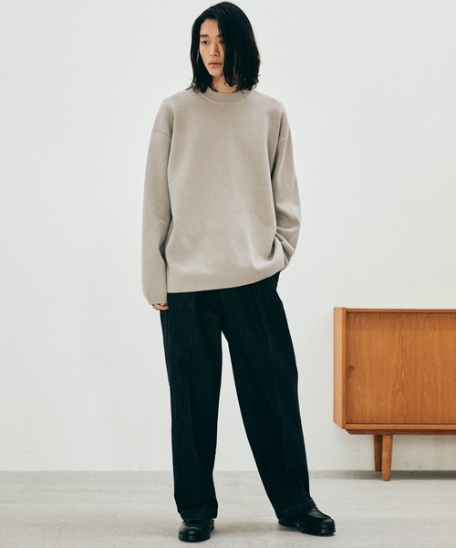 「WYM LIDNM」 長(zhǎng)袖Tシャツ S ベージュ メンズ