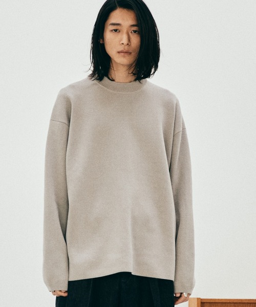 「WYM LIDNM」 長(zhǎng)袖Tシャツ S ベージュ メンズ