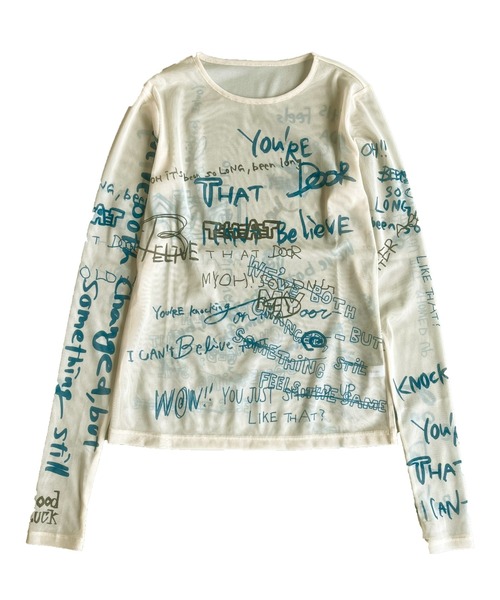 【MAISON SPECIAL】 黒 メッシュトップス新品タグ付き MAISON SPECIAL tシャツ Premium Power Mush Crew Top