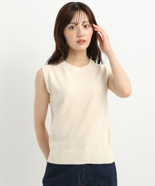 ニット セーター モールニットノースリーブ578239 レディース