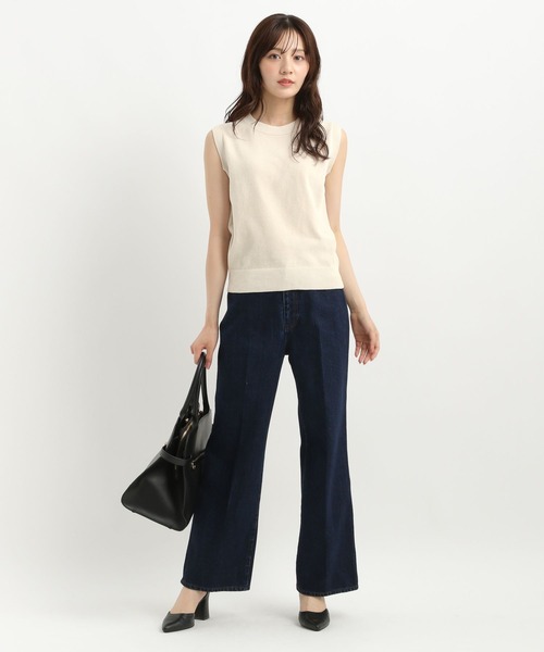 ニット セーター モールニットノースリーブ578239 レディース Andemiu ニット セーター モールニットノースリーブ578239