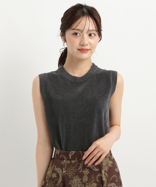 ニット セーター モールニットノースリーブ578239 レディース Andemiu ニット セーター モールニットノースリーブ578239