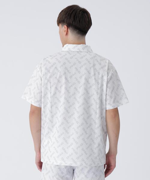 PING（ピン） シャツ 「PING APPAREL」ドットメッシュハーフジップ