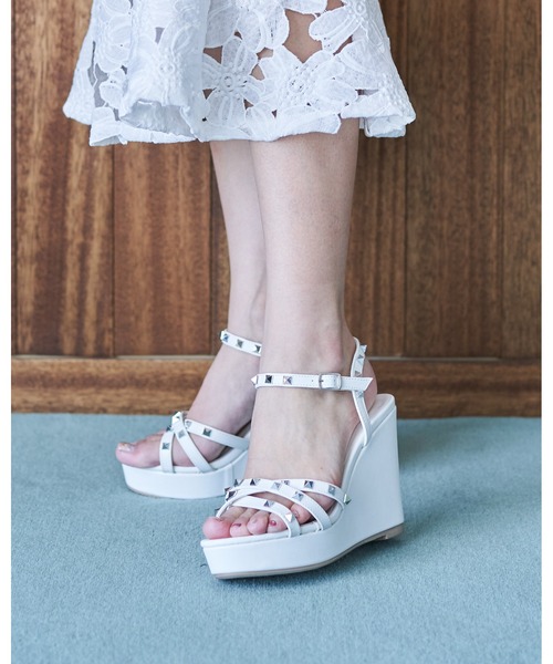 「Mafmof」 ヒールサンダル S ブラック レディース_画像5