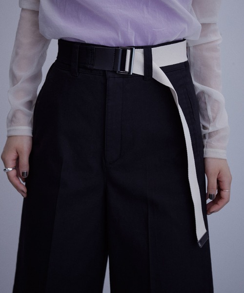 「ADAM ET ROPE'」 チノパンツ 36 キャメル レディース
