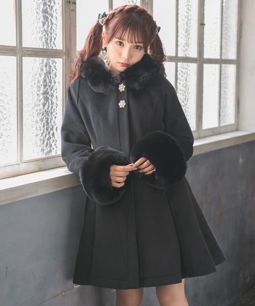 「ROJITA」 コート FREE ホワイト レディース_画像4