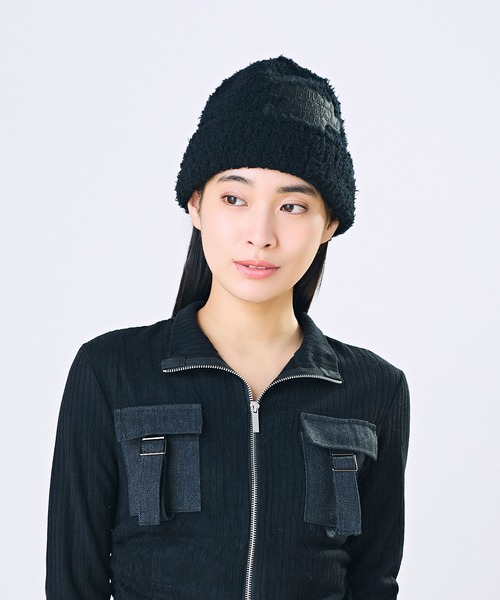 CA4LA ニット帽 ニットキャップ ANDY WARHOL ART KNITCAP メンズ