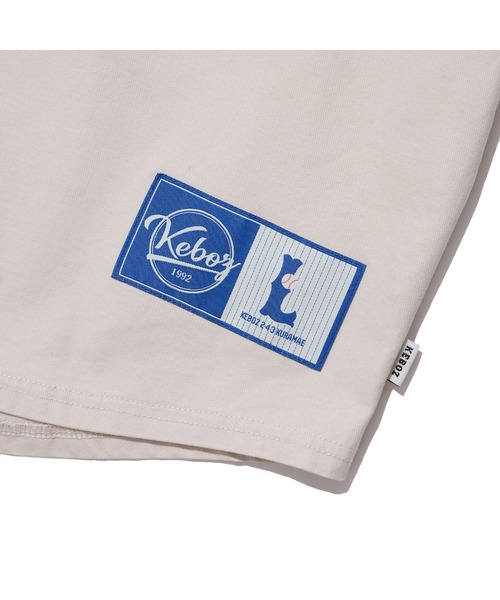 「KEBOZ」 半袖シャツ SMALL アイボリー メンズ_画像7