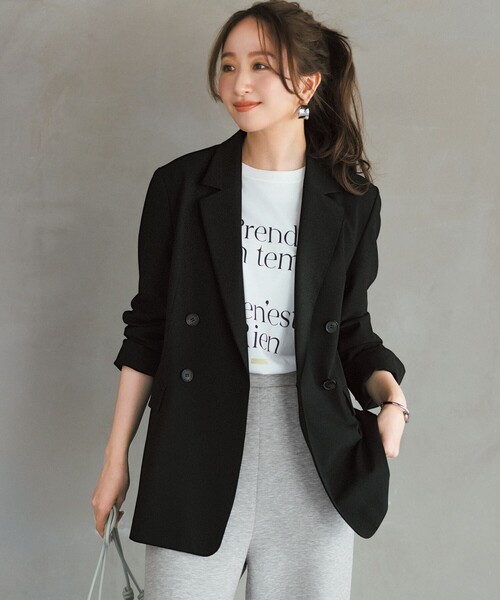 アンフィーロ　テーラードジャケット UNFILO（アンフィーロ） ジャケット テーラードジャケット ウール