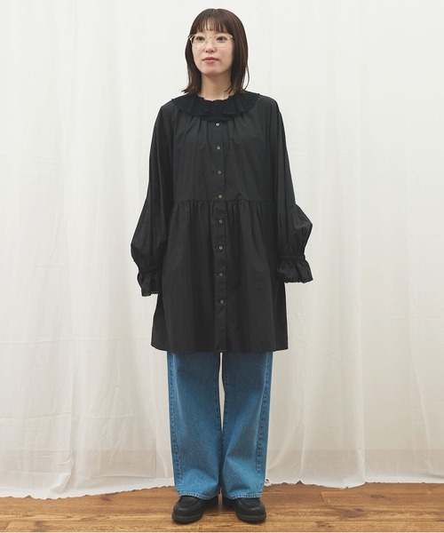 ワンピース figLondon Betty mini dress AMBIDEX Store 〇Betty mini dress(F シロ): l'atelier du savon