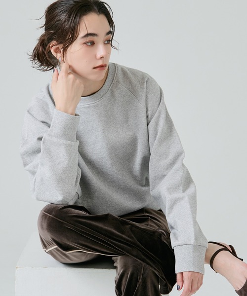 coca（コカ） トレーナー スウェット ヘビーウェイト裏毛 ラグラン