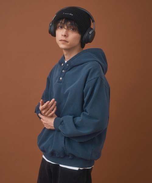 Zooodle ニット帽 ニットキャップ Logo stitch beanie - ロゴステッチ