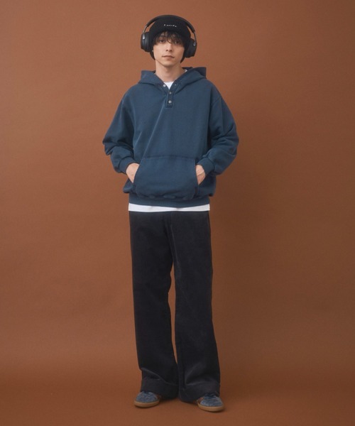 Zooodle ニット帽 ニットキャップ Logo stitch beanie - ロゴステッチ