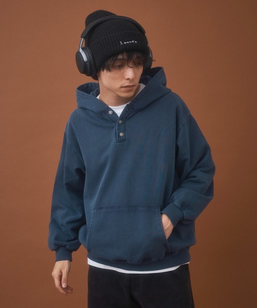 Zooodle ニット帽 ニットキャップ Logo stitch beanie - ロゴステッチ