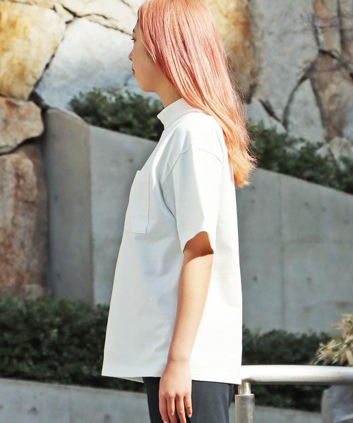 「HARVESTY」 半袖Tシャツ 1 ベージュ メンズ_画像2