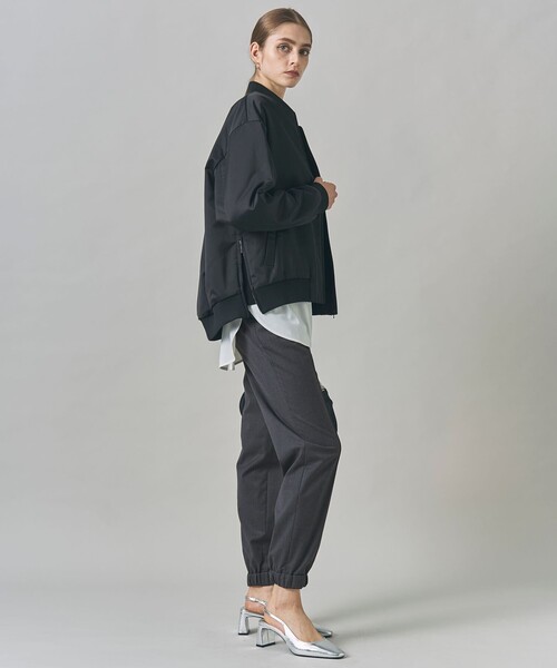 ICB（アイシービー） ブルゾン アウター マットサテン MA-1ブルゾン