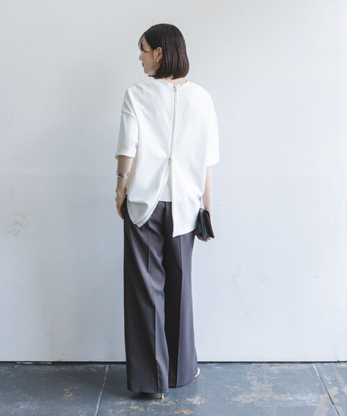 「NOBLE」 半袖カットソー FREE ブラック レディース_画像9