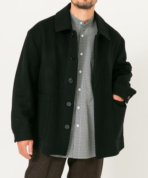 URBAN RESEARCH ROSSO MEN pコート ピーコート スーパー100 シングルP
