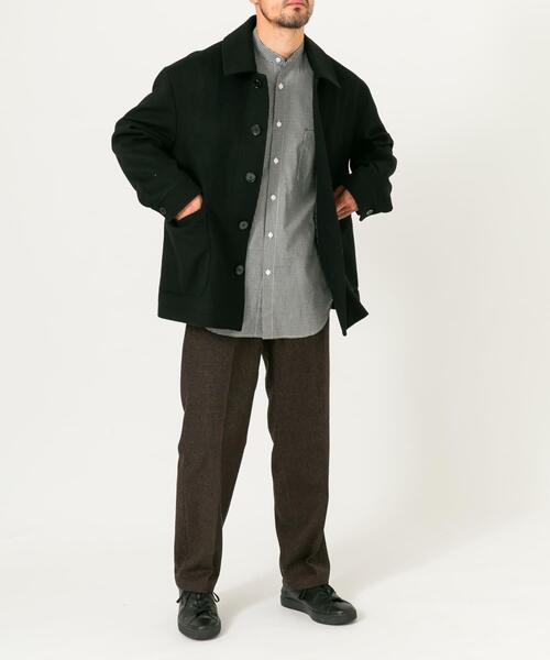URBAN RESEARCH ROSSO MEN pコート ピーコート スーパー100 シングルP