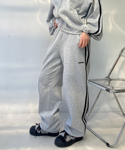 AS KNOW AS（アズノゥアズ） ワイドパンツ スウェットパンツ ジャージ