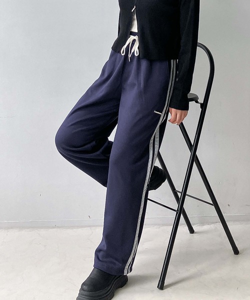 AS KNOW AS（アズノゥアズ） ワイドパンツ スウェットパンツ ジャージ