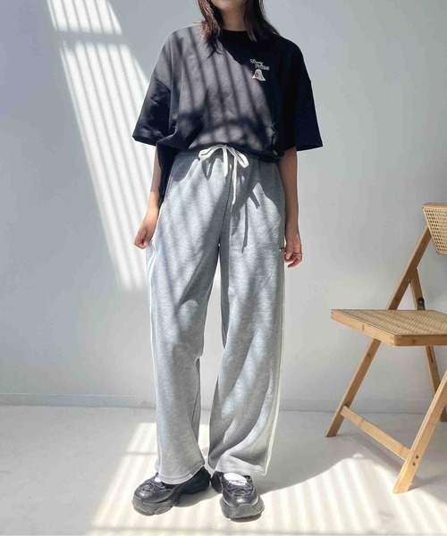 AS KNOW AS（アズノゥアズ） ワイドパンツ スウェットパンツ ジャージ