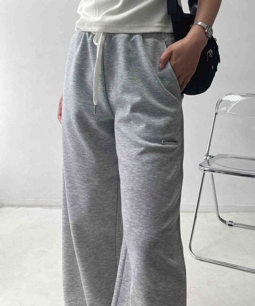 AS KNOW AS（アズノゥアズ） ワイドパンツ スウェットパンツ ジャージ