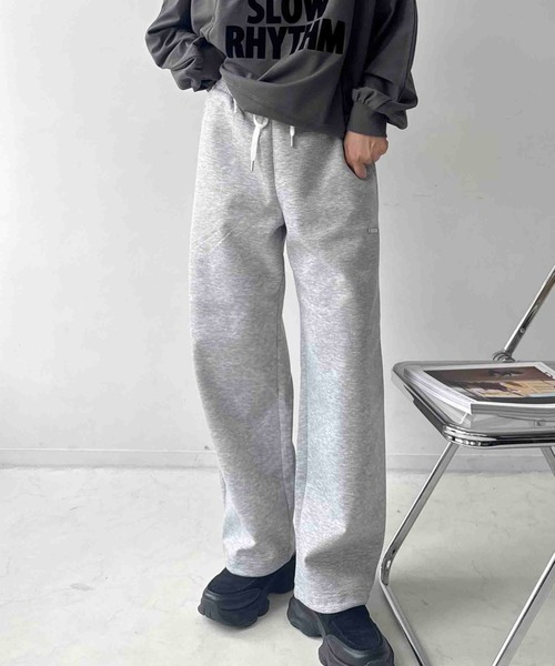 AS KNOW AS（アズノゥアズ） ワイドパンツ スウェットパンツ ジャージ