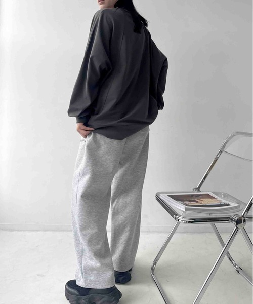 AS KNOW AS（アズノゥアズ） ワイドパンツ スウェットパンツ ジャージ
