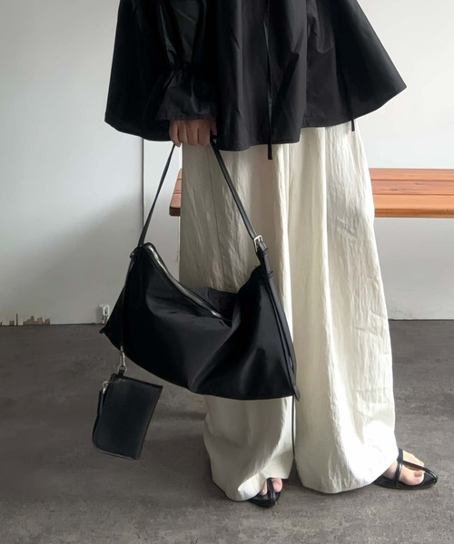 Riu ショルダーバック  黒 Reurie'（レウリィ） ショルダーバッグ バッグ レディース : ZOZOTOWN