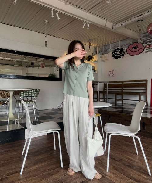 la vie de Leory 異素材 ショルダーバッグ Reurie'（レウリィ） ショルダーバッグ バッグ レディース : ZOZOTOWN