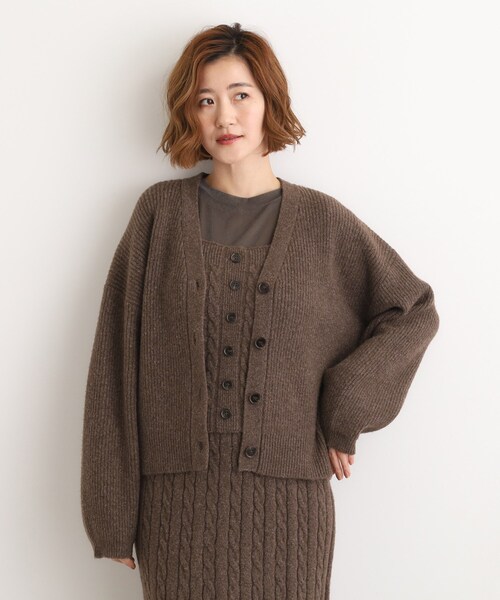 grove（グローブ） カーディガン 「SETITEM」オーバーサイズ畔