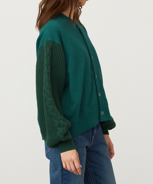 Lee（リー） トレーナー スウェット ニットパネルスウェット