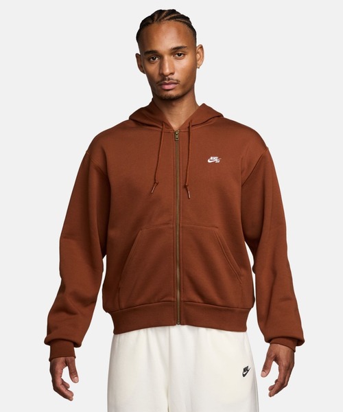 NIKE（ナイキ） パーカー ナイキSB ESSNTL LOフルジップ フリース L/S