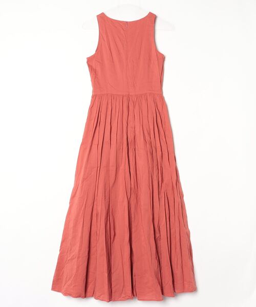 「MARIHA」 ノースリーブワンピース 38 レッド レディース_画像2