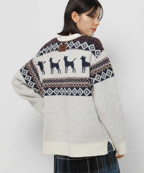 niko and…（ニコアンド） ニット セーター 「NASU FARM VILLAGE