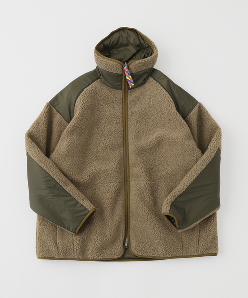 is-ness（イズネス） コート ジャケット × TAION REVERSIBLE FLEECE