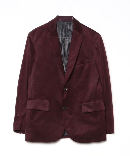 MEN'S BIGI（メンズビギ） コーデュロイジャケット 01 ボルドー メンズ