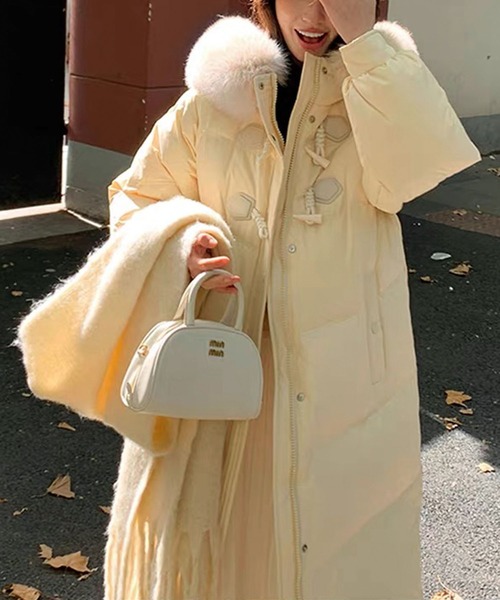 Doula Doula（ドゥーラドゥーラ） コート アウター ファーフード付き