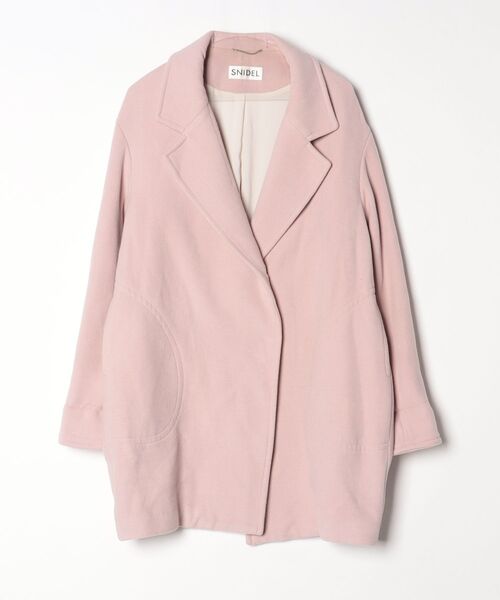 SNIDEL（スナイデル） コート FREE ピンク レディース : ZOZOTOWN