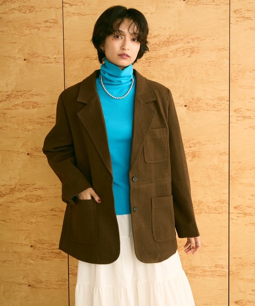 【完売品】MACHATT ウールテーラードジャケット セール】強撚ウールテーラードジャケット（その他アウター）｜URBAN