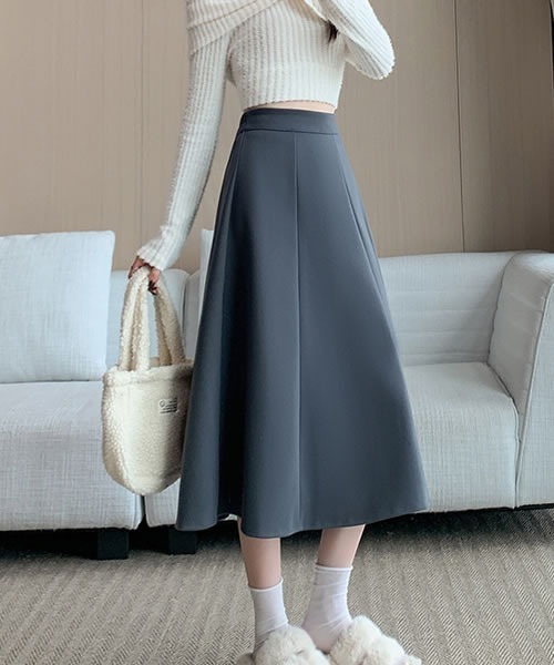 スカート Aラインフレア ひざ下丈 : ZOZOTOWN Yahoo!店 - 通販 - Yahoo