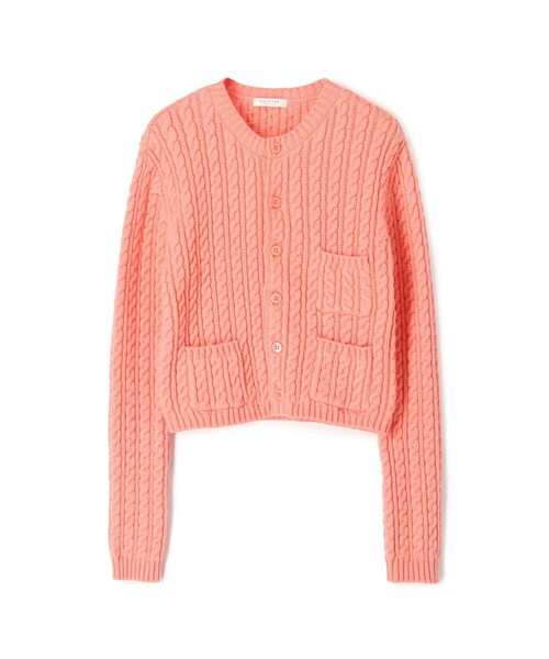 TOMORROWLAND（トゥモローランド） ニットカーディガン S オレンジ