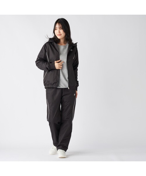 FILA（フィラ） ブルゾン アウター スポーツ ライトリップ フリース