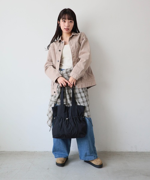 COLDE（コルデ） トートバッグ 「新色追加」撥水ギャザーポケット