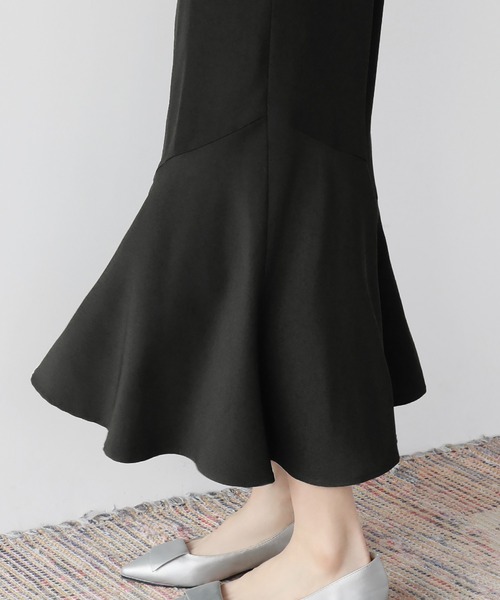 「GIRL」 「La mieux」ロングスカート FREE スモークピンク レディース_画像5