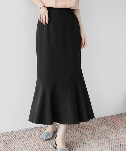 「GIRL」 「La mieux」ロングスカート FREE スモークピンク レディース_画像7