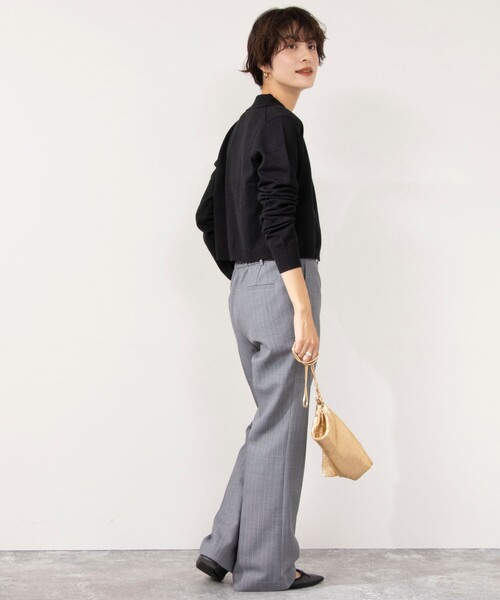 「NOLLEY'S Sophi」 ニットアンサンブル 38 ベージュ レディース_画像4