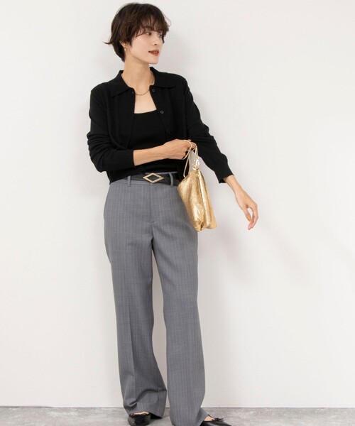 「NOLLEY'S Sophi」 ニットアンサンブル 38 ベージュ レディース_画像5