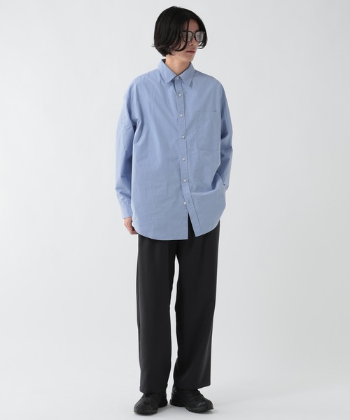 George's シャツ ブロードパッカリングシャツ メンズ レディース